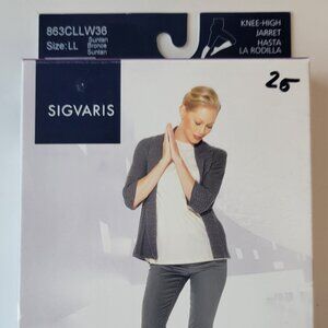 Sigvaris Medical Compression Hosiery / Knee-High / LL / Suntan / 863CLLW36